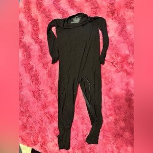 Little Sleepies Black Long Sleeve Zippy